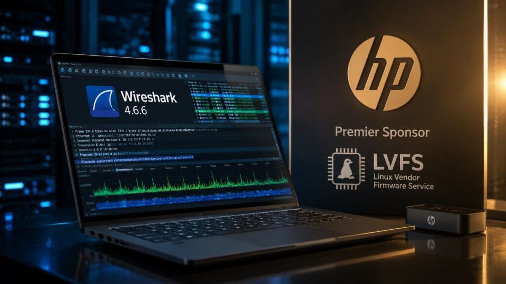 Wireshark 4.6.6 aggiorna i protocolli e HP sostiene LVFS per Linux 2 wireshark 4 6 6 lvfs