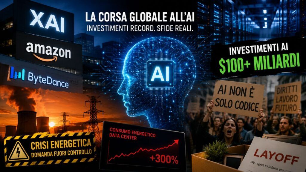 Allarme Elon Musk: l'intelligenza artificiale spegne le città e brucia il lavoro 2 xai colossus amazon bytedance ai