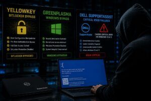 Zero-day Windows bypassano BitLocker mentre Dell SupportAssist causa BSOD