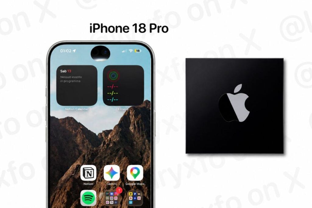 iPhone Duo punta su Apple Pencil e 2 TB, iPhone 18 Pro restringe la Dynamic Island 4 a22 pro 1 4nm iphone 18 pro dynamic island 1