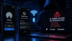 Spegnete AirDrop e Quick Share in pubblico: scoperte 6 falle “zero-click” che bucano i telefoni a distanza