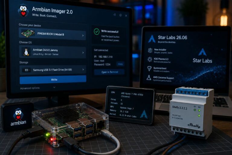 armbian imager 2 0 shelly 2 3 2 2 star labs 26 06 linux
