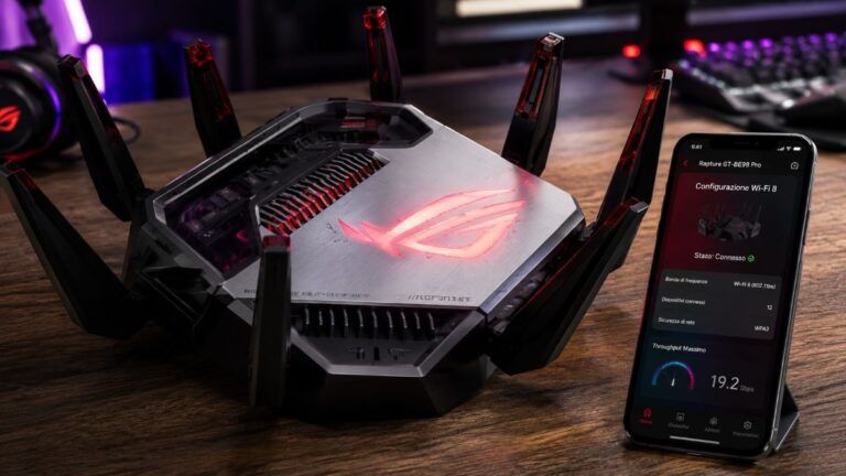 asus rog rapture gt bn98 pro router wifi 8