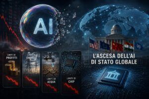 La bolla dell’intelligenza artificiale prepara l’AI di Stato: profitti mancanti e deterrenza