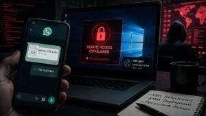 Trappola su WhatsApp: account compromessi diffondono allegati infetti per prendere il controllo di Windows 9 Trappola su WhatsApp: account compromessi diffondono allegati infetti per prendere il controllo di Windows