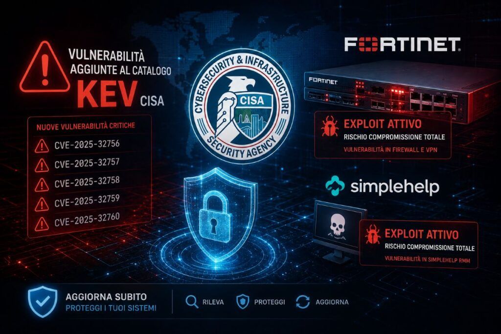 CISA lancia l’allarme su cPanel, Fortinet e SimpleHelp sotto attacco attivo 2 cisa cpanel fortinet simplehelp
