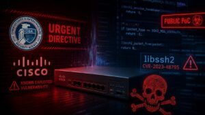 CISA impone patch urgente per Cisco, PoC pubblico rende critica la vulnerabilità libssh2