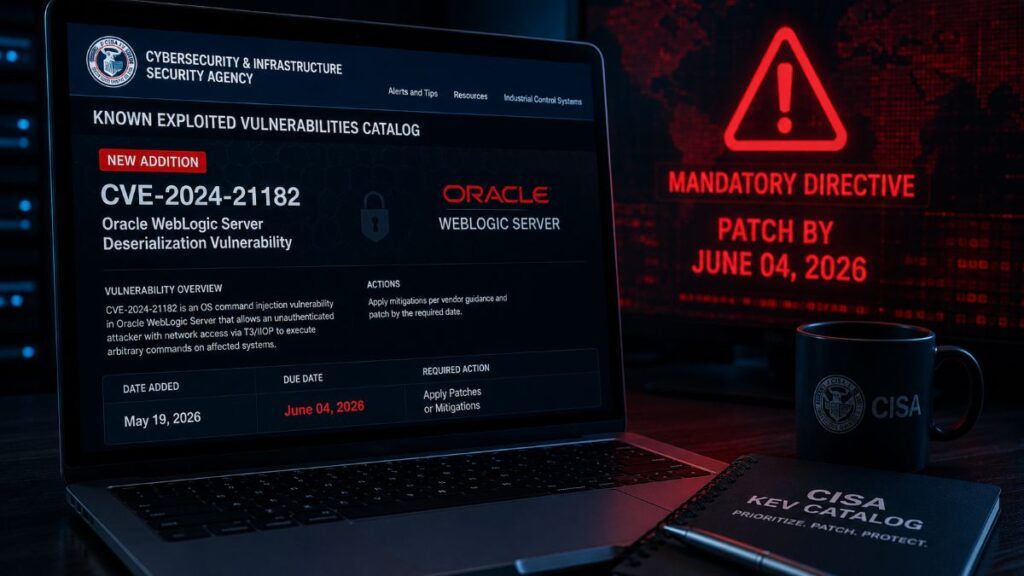 CISA inserisce Oracle WebLogic nel KEV, patch urgente per CVE-2024-21182 2 cisa oracle weblogic cve 2024 21182
