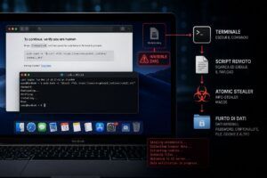 ClickFix evolve su macOS: DMG invisibili e Atomic Stealer rubano dati dal Terminale