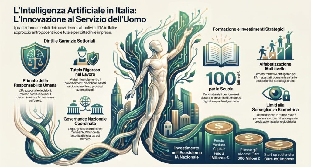 Legge italiana sull'IA: vietato il licenziamento via algoritmo (e stretta sul riconoscimento facciale) 3 consiglio ministri intelligenza artificiale norme attuative ai act