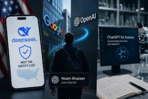 Terremoto nell'IA: Shazeer molla Google per OpenAI mentre gli USA risparmiano DeepSeek 11 Terremoto nell’IA: Shazeer molla Google per OpenAI mentre gli USA risparmiano DeepSeek
