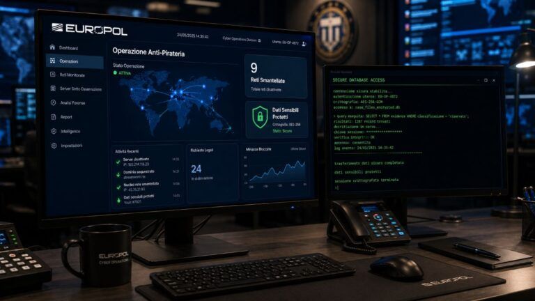 europol streaming illegale doxer spagna arresti