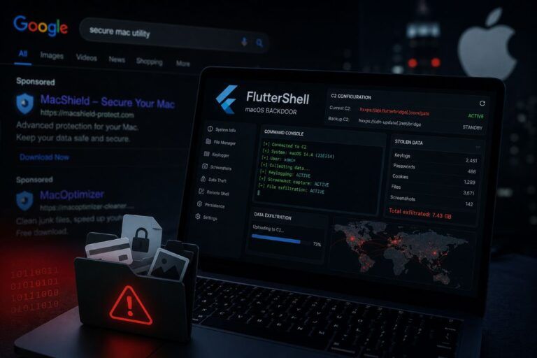 fluttershell backdoor macos flutterbridge