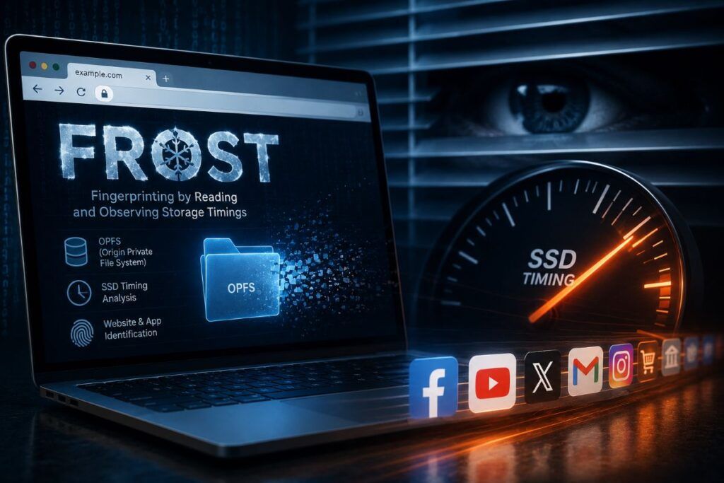 FROST trasforma il browser in una sonda SSD per spiare siti e applicazioni 2 frost attacco browser opfs ssd fingerprinting