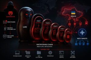 Gamaredon usa Matryoshka con GammaPhish e GammaWorm contro l’Ucraina