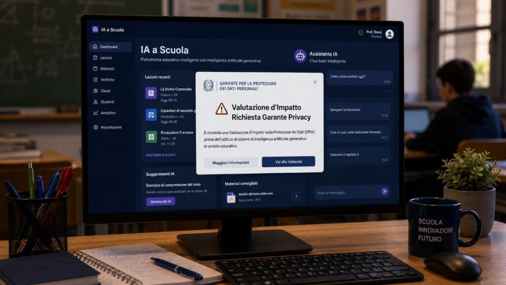 garante privacy salesiani intelligenza artificiale scuola