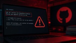 Terremoto GitHub: npm 12 blocca gli script di default (mentre il temibile worm Miasma va online) 15 Terremoto GitHub: npm 12 blocca gli script di default (mentre il temibile worm Miasma va online)