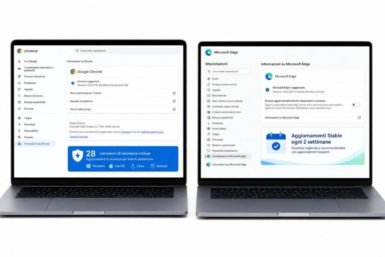 google chrome 149 microsoft edge ciclo rilascio 2026