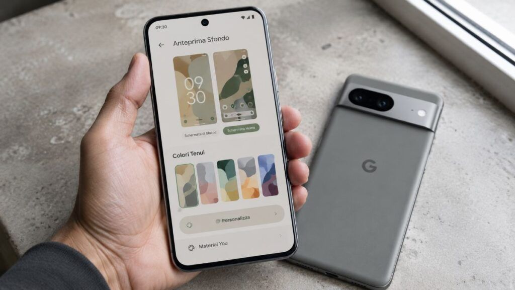 google pixel 11 sfondi leak