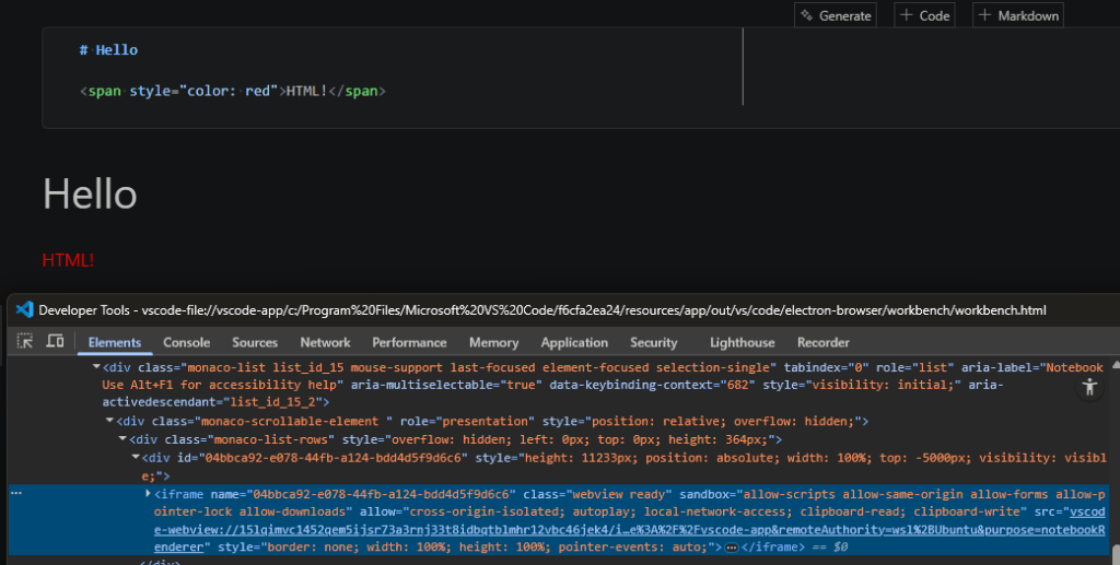Falla critica su GitHub.dev: ti rubano i token aprendo un semplice file Jupyter 4 image 115