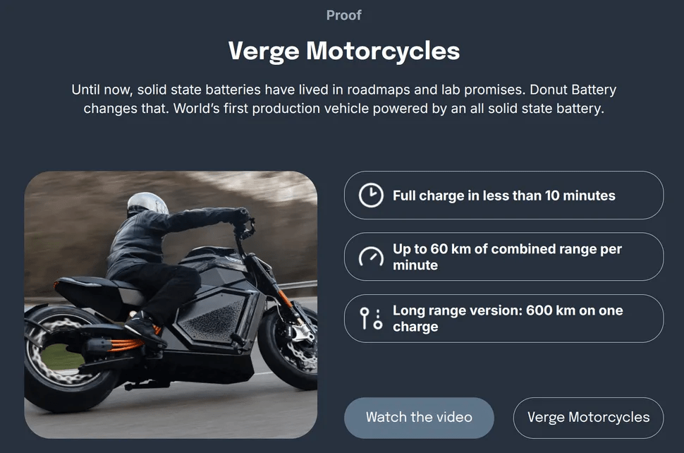 La "batteria miracolosa" era un bluff. Donut Lab smascherata dai test indipendenti 4 image 291