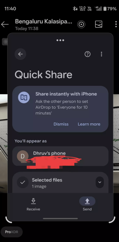 OnePlus 15 abbatte il muro con Apple grazie ad AirDrop integrato in Quick Share 3 image 297