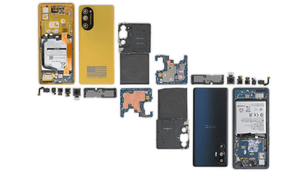 Il grande bluff del Trump T1 Phone: smontato è identico a un vecchio HTC 3 image 357