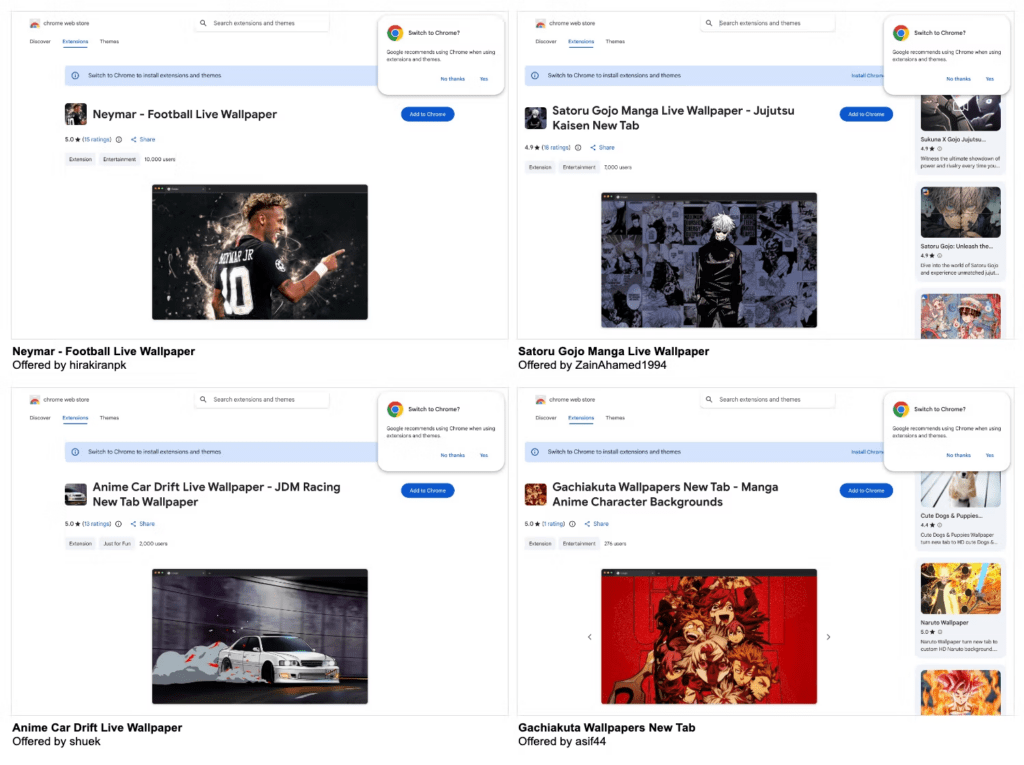 152 estensioni Chrome falsificano il traffico Google e nascondono attività di tracking pubblicitario 3 image 416