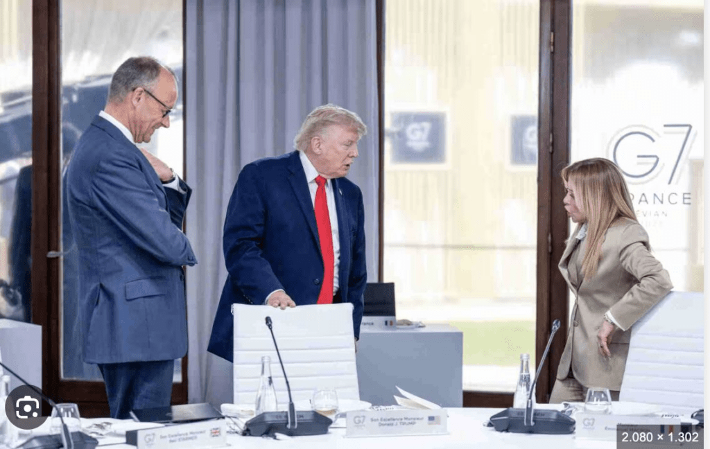 Trump umilia Meloni e smonta la geopolitica da fotografia 7 image 618