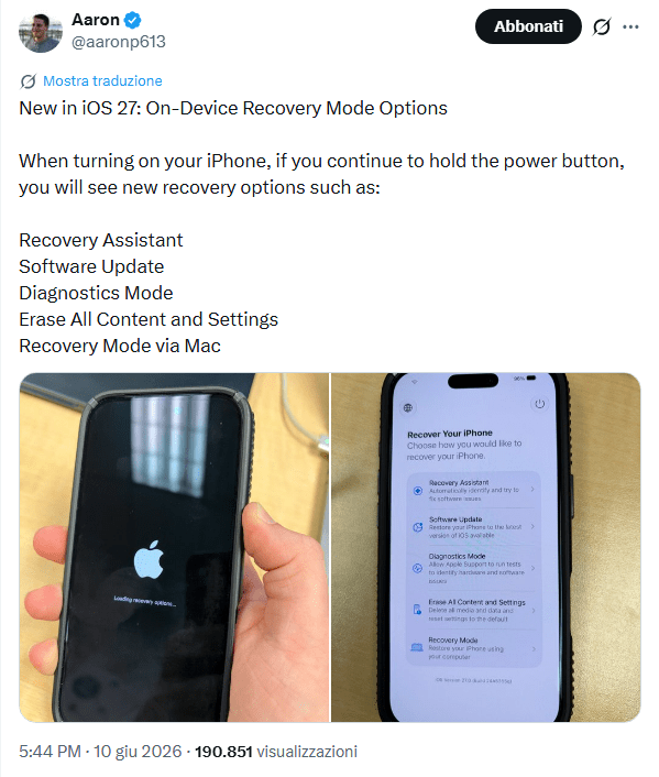 Al via la produzione dell’iPhone pieghevole Ultra, novità fotocamera per iPhone 18 Pro e ripristino wireless con iOS 27 4 image 643
