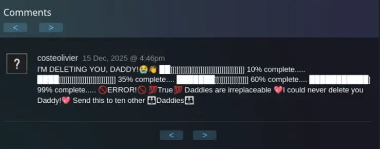 Malware WordPress usa i commenti Steam come C2 nascosto con Unicode invisibile 3 image 78