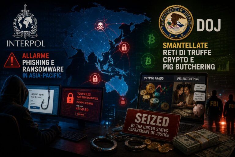 interpol doj phishing ransomware