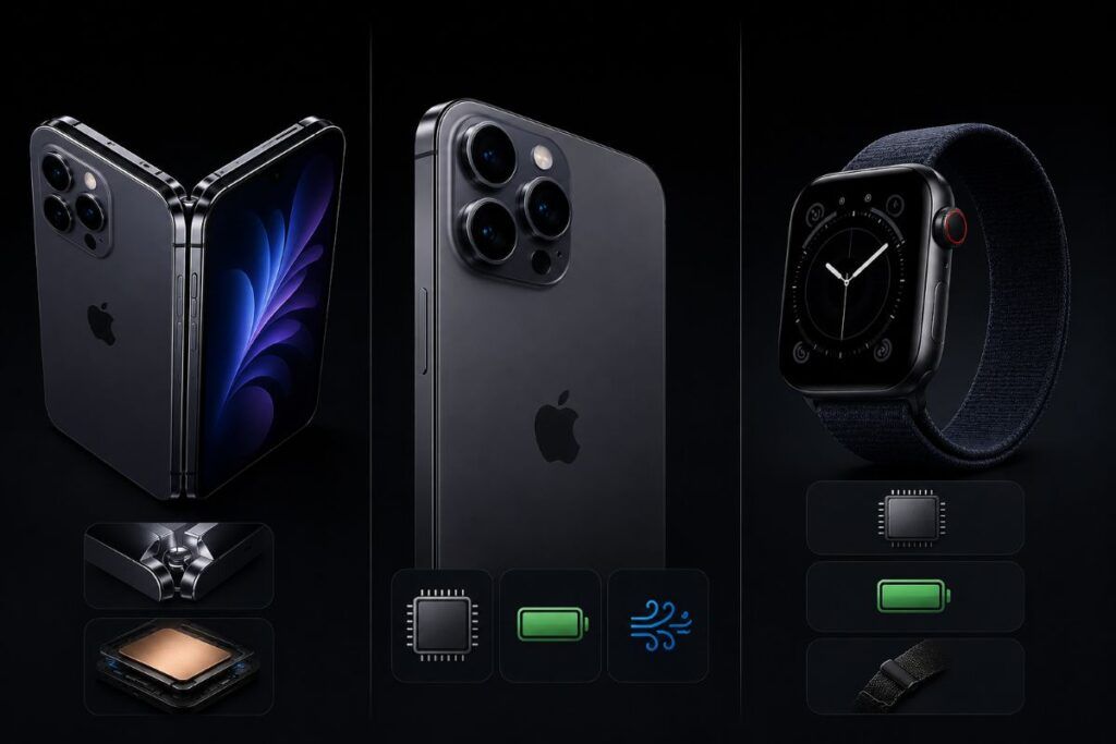 iPhone Fold punta su metallo liquido e prevede batterie più efficienti per iPhone 18 2 iphone fold metallo liquido iphone 18 pro
