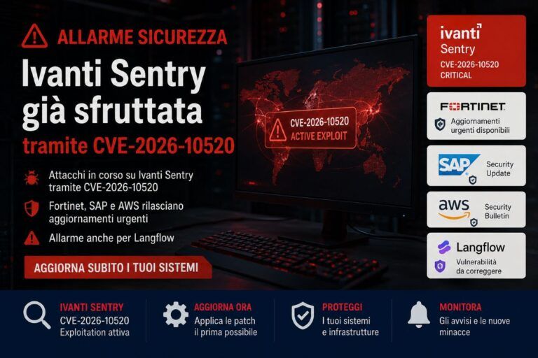ivanti sentry fortinet sap langflow