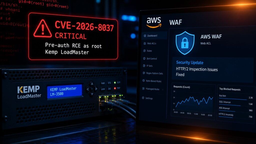 kemp loadmaster aws waf