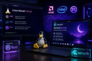 Kernel 7.2 in anteprima e il nuovo volto di CachyOS: ecco Hyprland Noctalia (e perché conviene aggiornare)