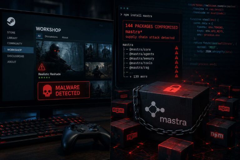 malware steam wallpaper engine supply chain mastra npm