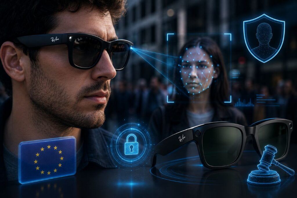 Meta testa riconoscimento facciale sugli smart glasses e apre il nodo privacy in Europa 2 meta smart glasses rank one privacy