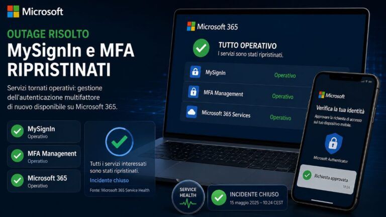 microsoft outage mfa mysignin