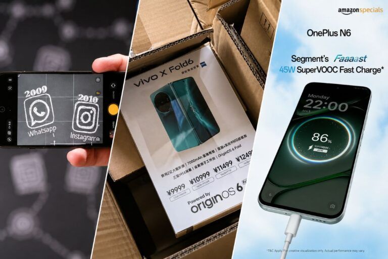 oppo find x10 ultra vivo x fold6 e oneplus n6