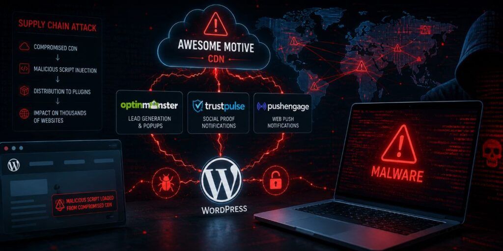Attacco supply chain compromette OptinMonster e altri plugin WordPress via CDN 2 optinmonster wordpress cdn