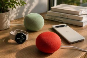 Pixel Watch 5 finisce in mare, Google prepara speaker Gemini per giugno