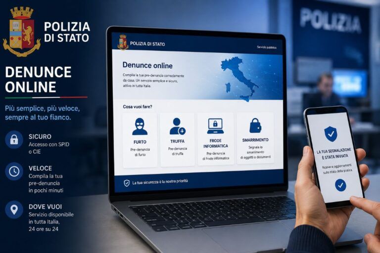 polizia di stato denunce online