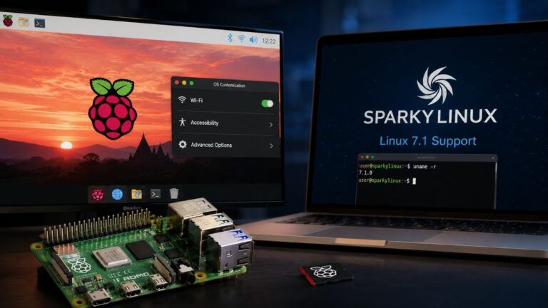 raspberry pi os sparkylinux