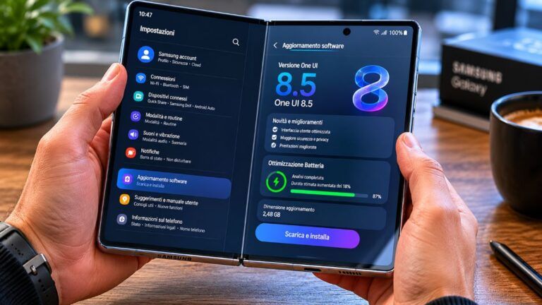 samsung z fold 8 ultra batteria spessore 1