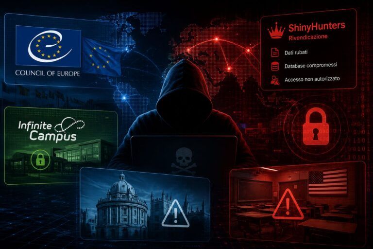 shinyhunters council of europe infinite campus oxford data breach