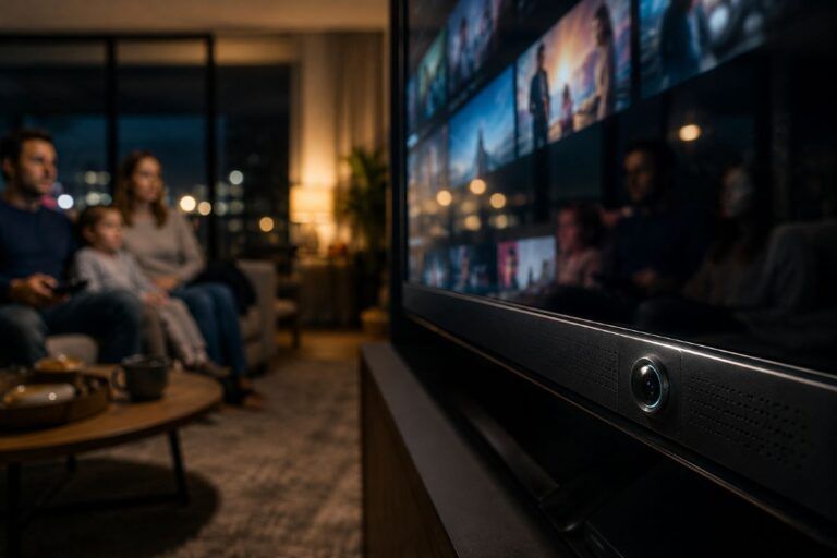 smart tv scraping ai