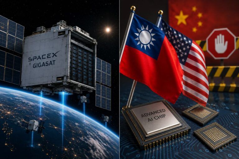 spacex gigasat taiwan divieto cina