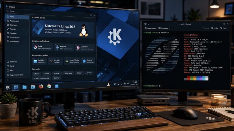 t2 linux 26 6 wayland