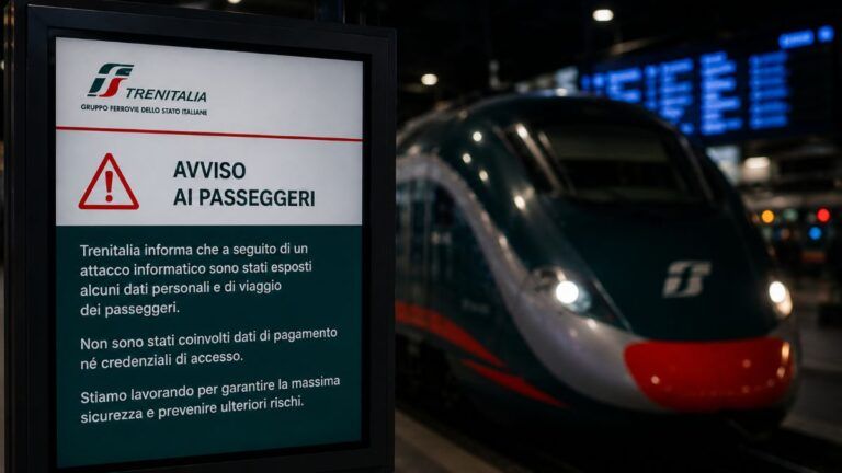 trenitalia data breach